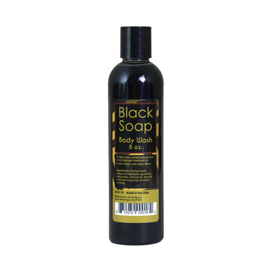 Liquid Black Soap/Body Wash - 8 oz.