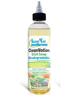 CleanVation Dish Soap (Lemongrass and Sage) - 8 oz.