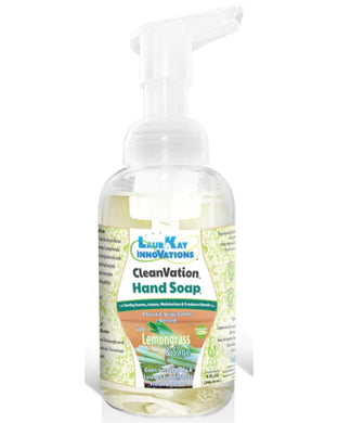 CleanVation Foaming Hand Soap (Lemongrass and Sage) - 9 oz.
