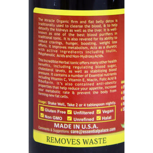 Organic Firm & Flat Belly Detox 16 oz.